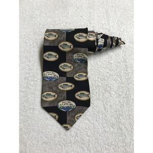 Hallmark Shoebox Fish Every Lake Is Great Novelty Tie Necktie